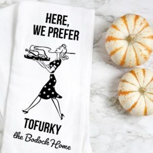 We Prefer Tofurky Vegan Vegetarian Decor
